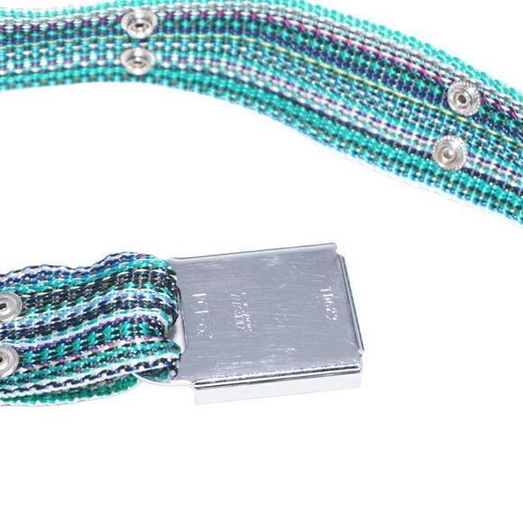 Vintage Green Striped Car-Seat-Buckle Belt - Picture 6 of 9